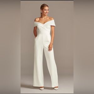NWT Davids Bridal jumpsuit